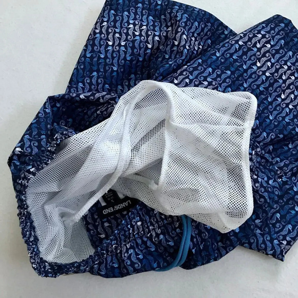 Lands' End NWOT Seahorse Volley Swim Trunk Men S (28-30) - Picture 9 of 12
